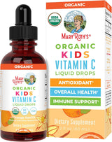 Vitamin C para niños MaryRuth Organics, soporte inmunológico, 2oz