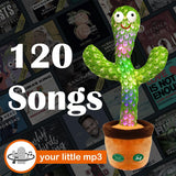 Juguete Cactus Hablante Pbooo, 120 Canciones, Grabación 15S