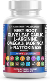 Suplemento Nutraceuticals de raíz de remolacha 6000 mg