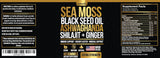 Gomitas de Sea Moss, Black Seed, Ashwagandha, Elderberry, 60