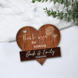 Recuerdos Personalizadas de Madera para Bodas