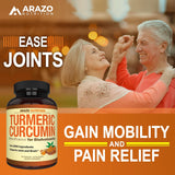 Suplemento Cúrcuma Curcumina con Bioperine 1300 mg 60 unid