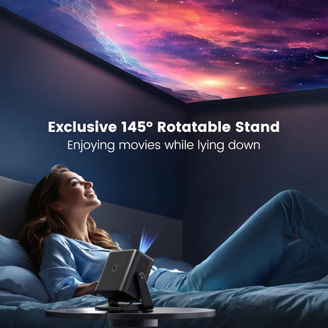 Proyector Mini PUTRIMS 1080P WiFi Bluetooth, Enfoque Automático
