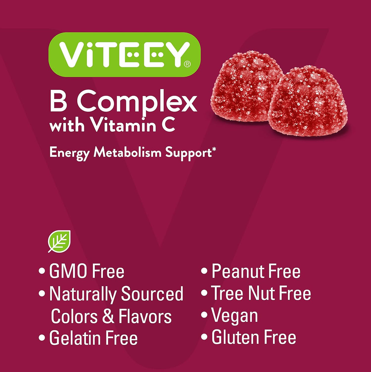 Gomitas con Vitaminas B, C, Niacinamida y Calcio - Apoyo Energético y Nervioso