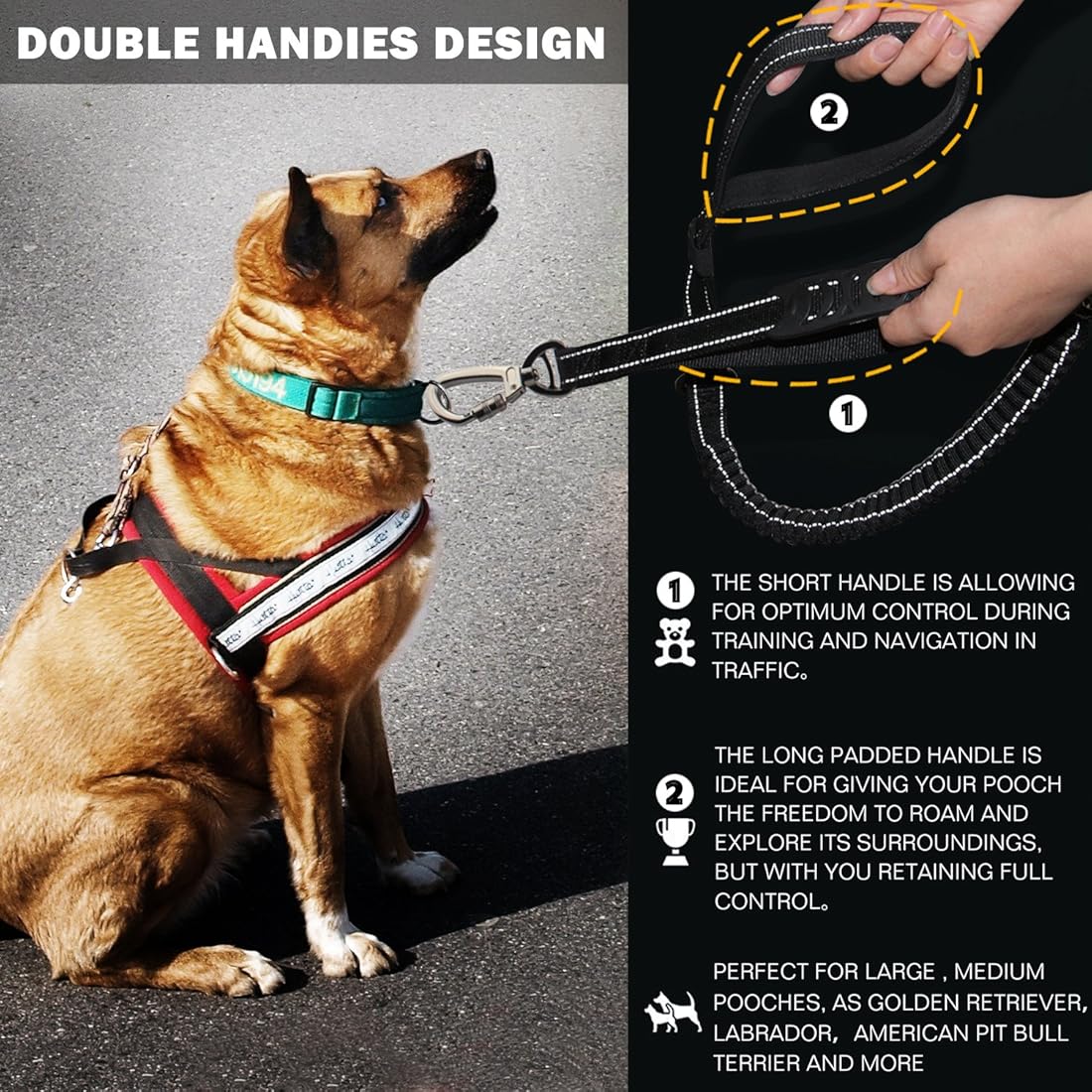 Correa resistente para perro especialmente para perros
