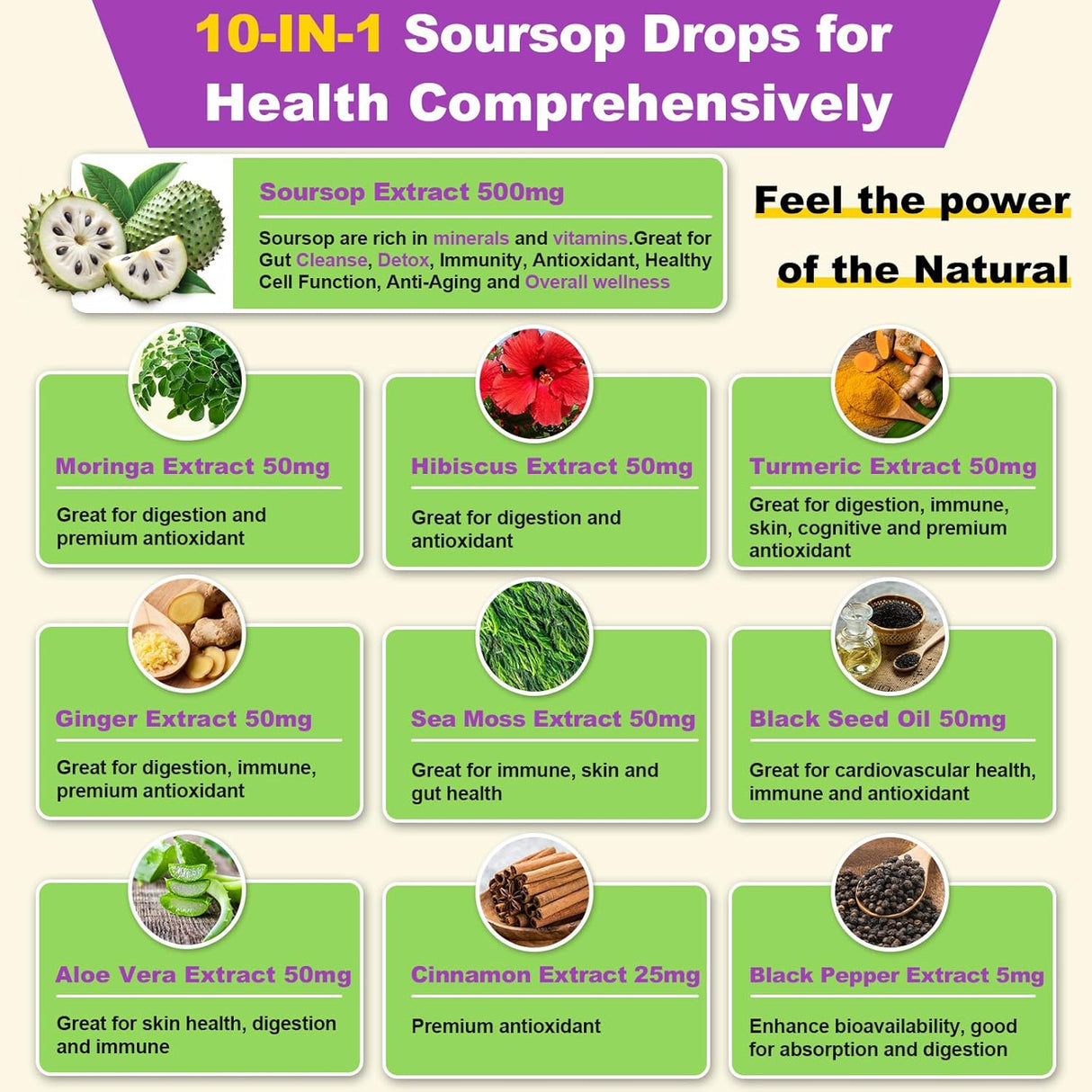 Soursop Bitters Líquido, Multivitamínico Liposomal, 80ml