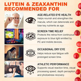 Suplementos Gomitas rellenas de luteína y zeaxantina  25 mg