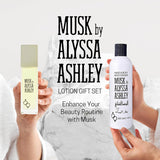 Perfume y Loción de Musk para Mujer - Set de Regalo