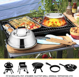 Joyfair Set de Tapas de Metal, 9 para BBQ, 2 Piezas