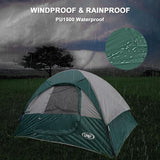 Tienda de Camping 2 Personas, A Prueba de Agua, Modelo X123