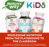 Suplemento Natures Way Gomitas cerebral para niños saludable
