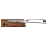 Juego de cuchillos y funda de madera