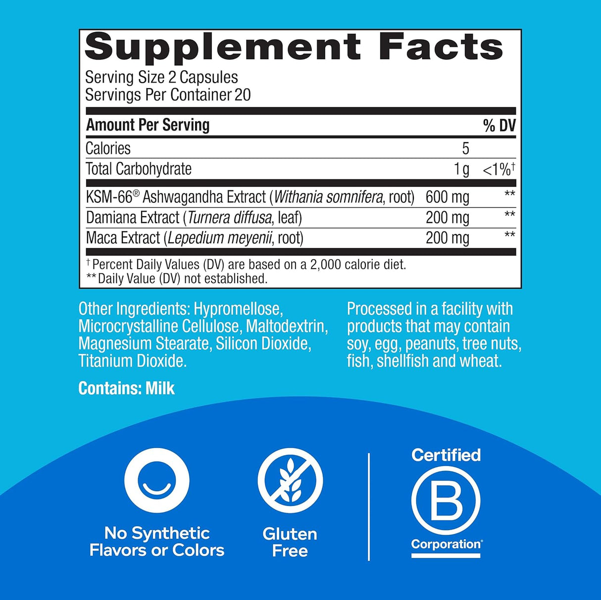 Suplemento OLLY Lovin Libido Capsules Boost Desire 40 unid