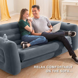 Sofá Inflable Intex 66552EP con portavasos y superficie suave