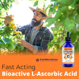 FWS Vitamina C Líquida Orgánica para Adultos y Niños