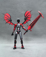 Figurita de Acción T13, Set de Robot 3D Impreso, Coleccionista