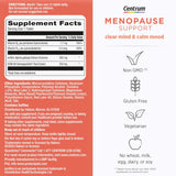 Tabletas de soporte para menopausia Centrum Clear Mind 30 Und.