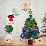 Árbol de Navidad Mini 24 con 30 luces LED, Star Tree