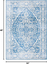 Alfombra de entrada y sala, diseño medallón, modelo BNT832A