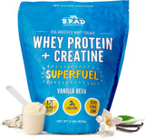 B.rad Proteína de Suero de Leche con Creatina, Natural, 2lb