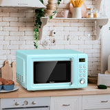 Horno de microondas COSTWAY 0.7Cu.ft, 700W, 5 potencias