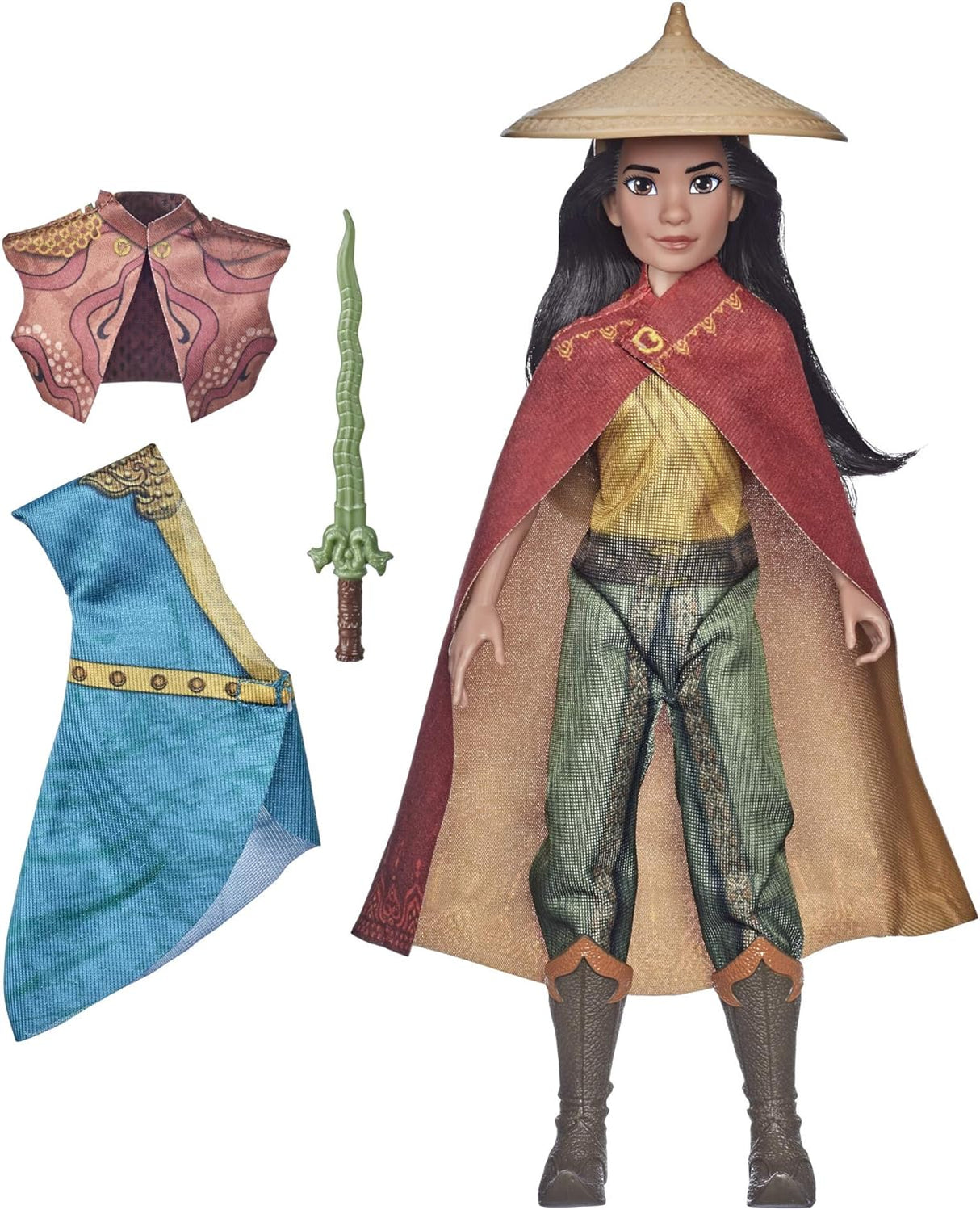 Muñeca Raya, Disney Princess, ropa, zapatos y espada, Aventura
