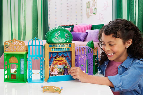 Juego de Mattel Universal Pictures Wicked Ciudad Esmeralda con muñecas y accesorios