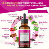 Suplemento Liposomal Myo+D-Chiro, Berberina, Canela, 1565mg, 60ml
