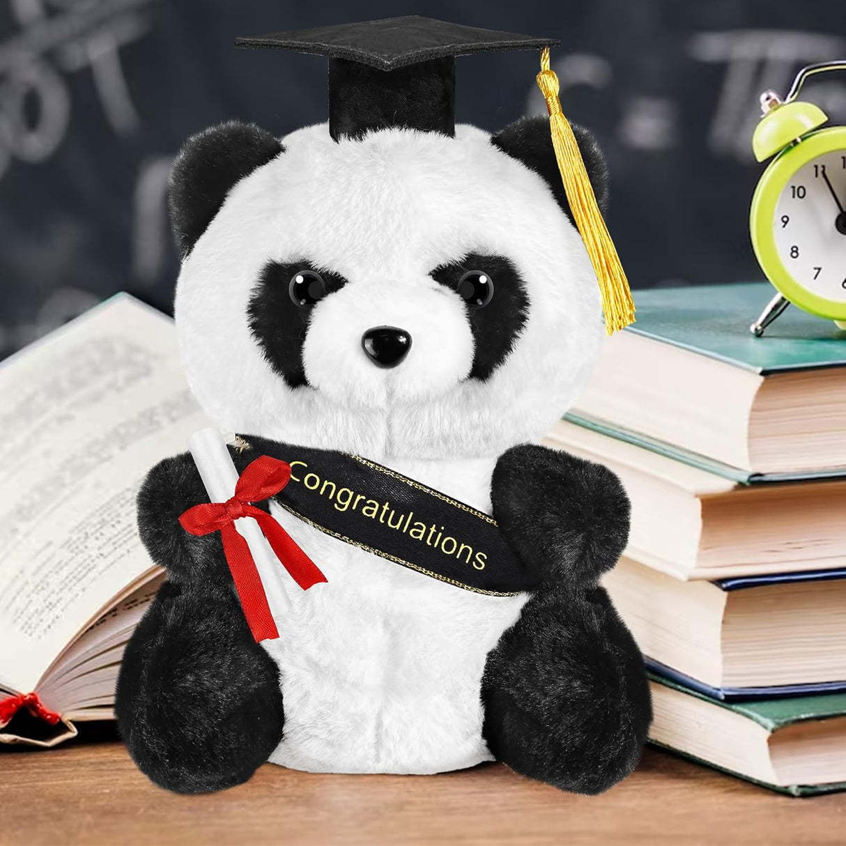 Peluche Panda de Graduación 9Regalo Peluche Clase Decoración