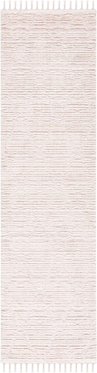Alfombra Runner Marrakech - Diseño Boho Tribal, Ideal para Tráfico Alto (MRK517C)