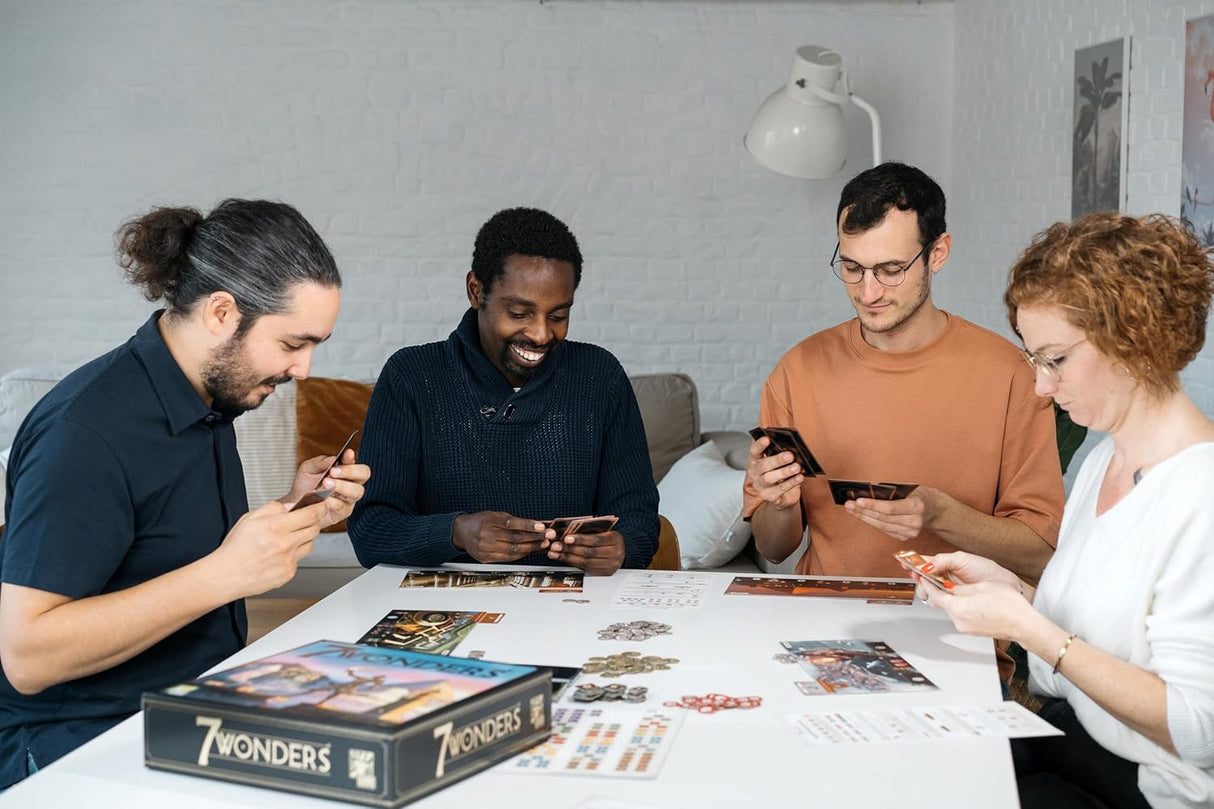 Juego de Mesa 7 Wonders, Repos Production, Estrategia, 3-7 Jugadores