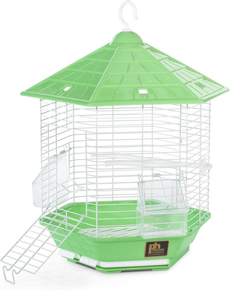 Jaula para pájaros Bali verde Prevue Pet Products SP31997GREEN
