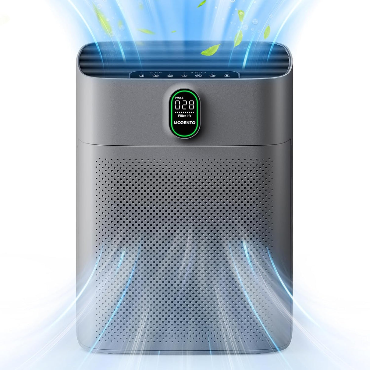 Purificador de Aire para Hogar Sensor y Pantalla PM 2.5