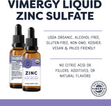 Suplementos Alimenticio Sulfato de zinc orgánico USDA 3.9 oz