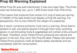 Psyllium Husk Powder Yerba Prima - Fibra Natural 24 oz