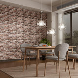 Paneles 3D Autoadhesivos de Ladrillo, 40PCS, Decoración Hogar