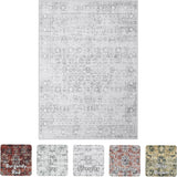 LIVEBOX Alfombra Lavable 8x10 Boho Antideslizante Vintage