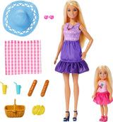 Barbie Familia y Amigos Set de Juego Picnic con Muñecas y Accesorios