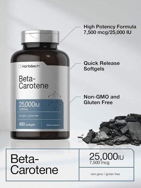 Suplementos Alimenticios  de beta caroteno Vitamina A