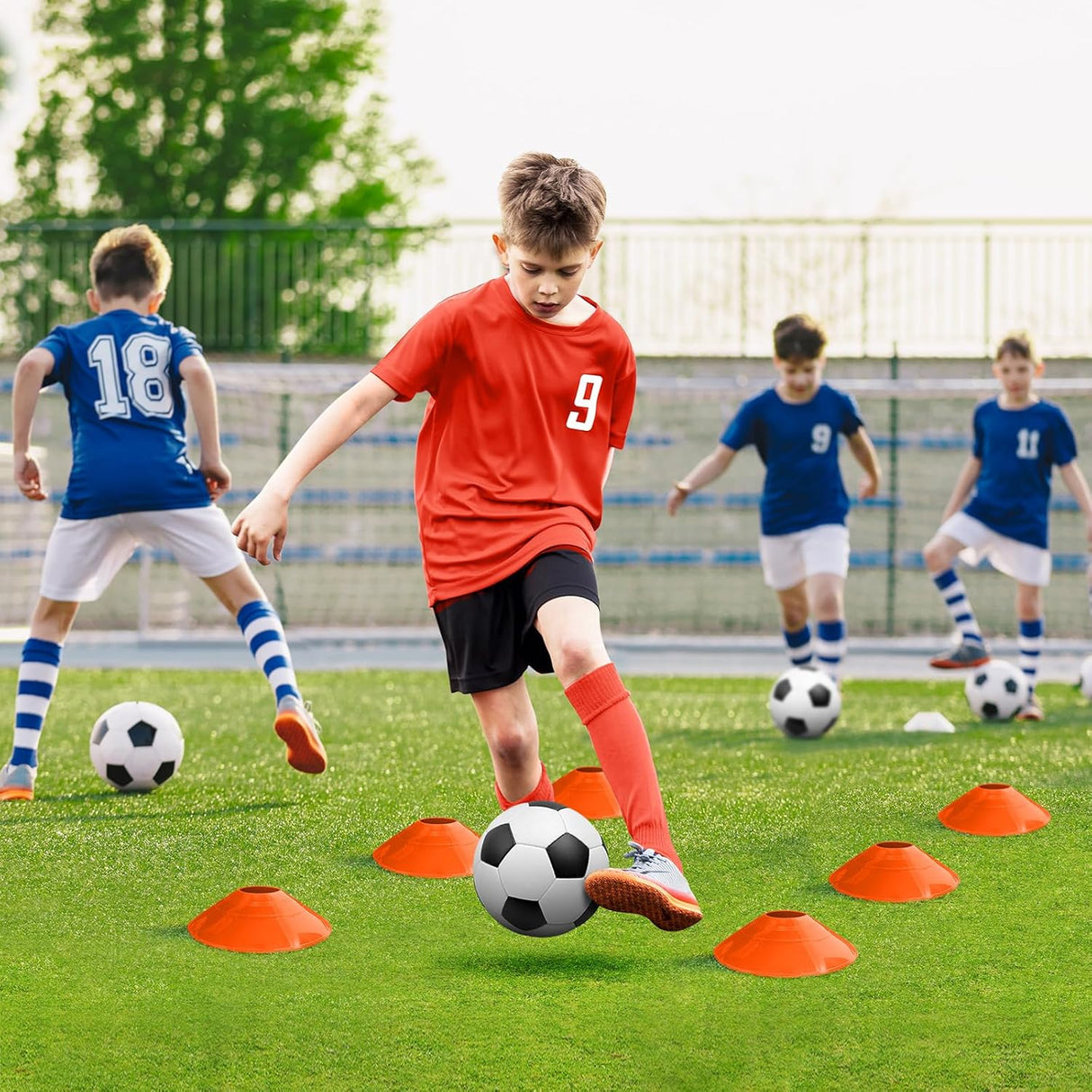 Porterías de fútbol para niños para patio trasero X-UMEUS