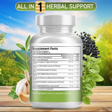 JB Wellness Aceite de Orégano, Ajo, Olivo y Astrágalo 120 cápsulas