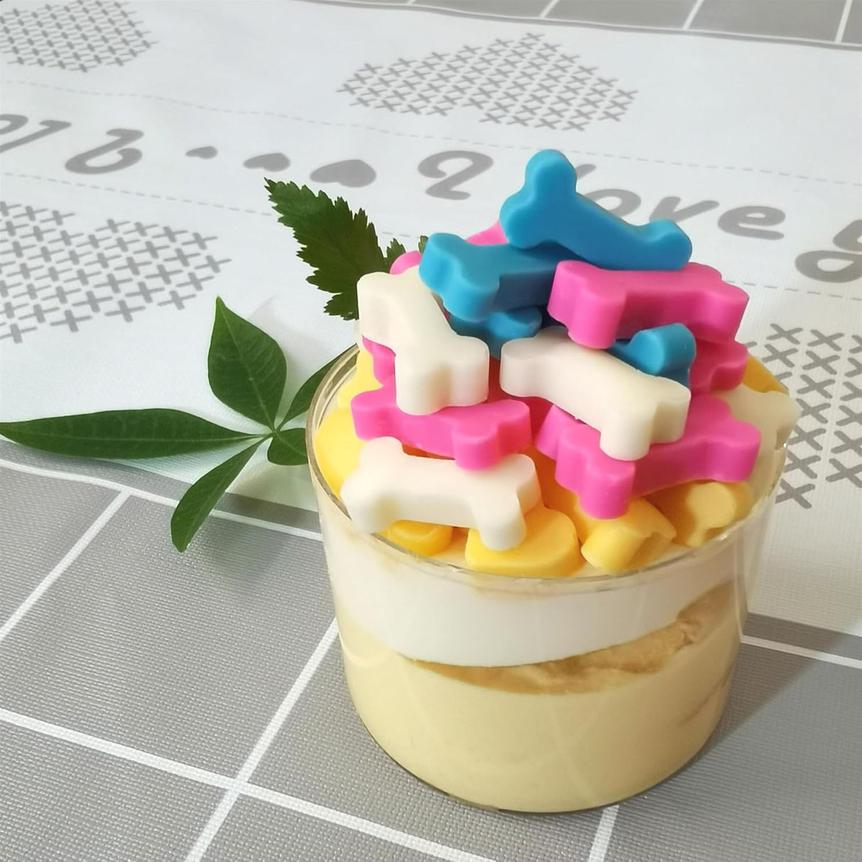 Moldes de silicona para golosinas de perro, 1 PC mini hueso