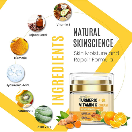 Crema de cúrcuma + 30% vitamina C DERMAXGEN