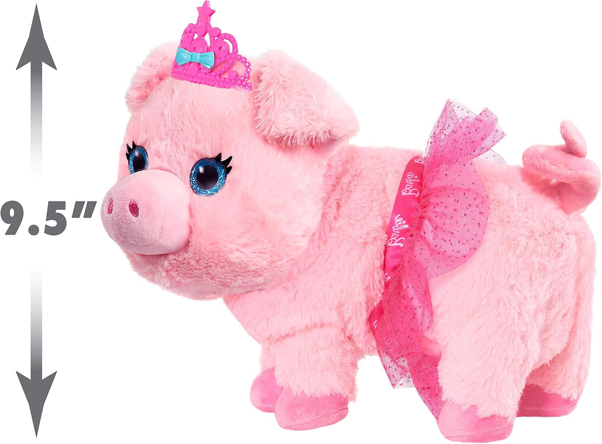 Peluche Barbie Dance & Prance 9.5 con 5 charms, juguete 3+