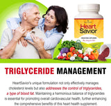 Suplemento de colesterol triglicéridos m 60 mg Co-Q10 120 un