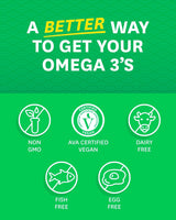 Suplemento Aceite de pescado vegano omega-3  base de plantas
