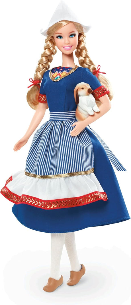 Muñeca Barbie Coleccionista Mundo Holanda Modelo