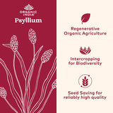 Polvo de Cáscara de Psyllium Orgánico, Suplemento de Fibra - 12