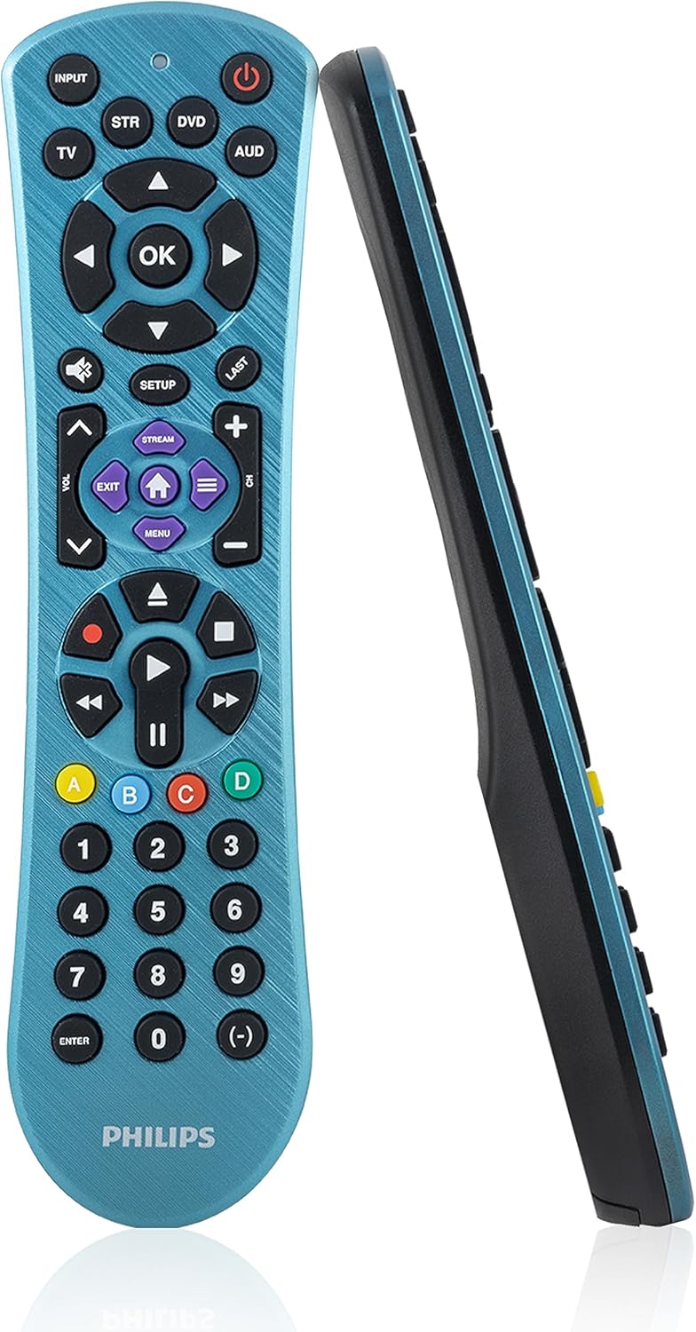 Control Remoto Universal Philips, 4 Dispositivos, SRP4229B/27