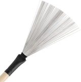 Baquetas para percusion de alambre retráctil- cepillos de percusión